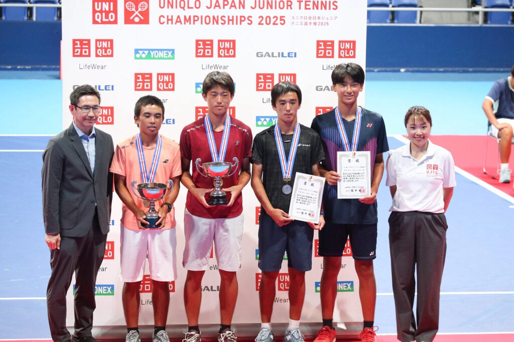 ユニクロ全日本ジュニアテニス選手権2025の結果報告